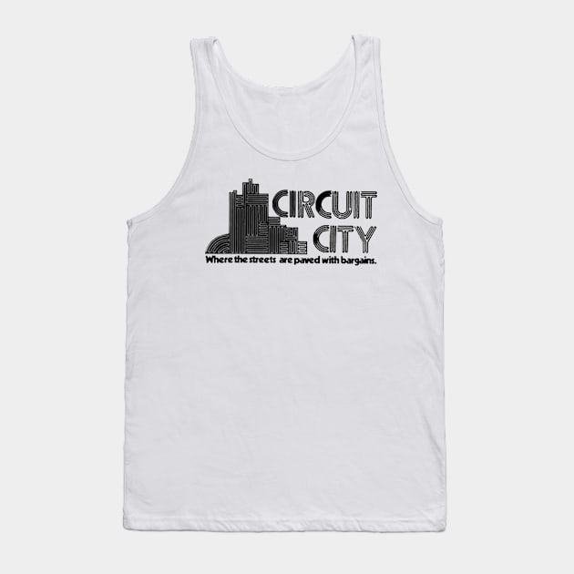 Circuit City Tank Top by That Junkman's Shirts and more!